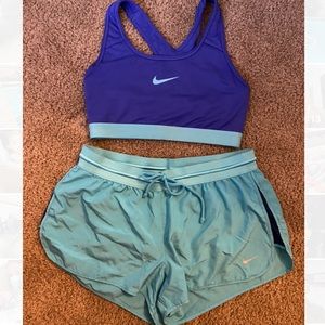 Nike running matching set